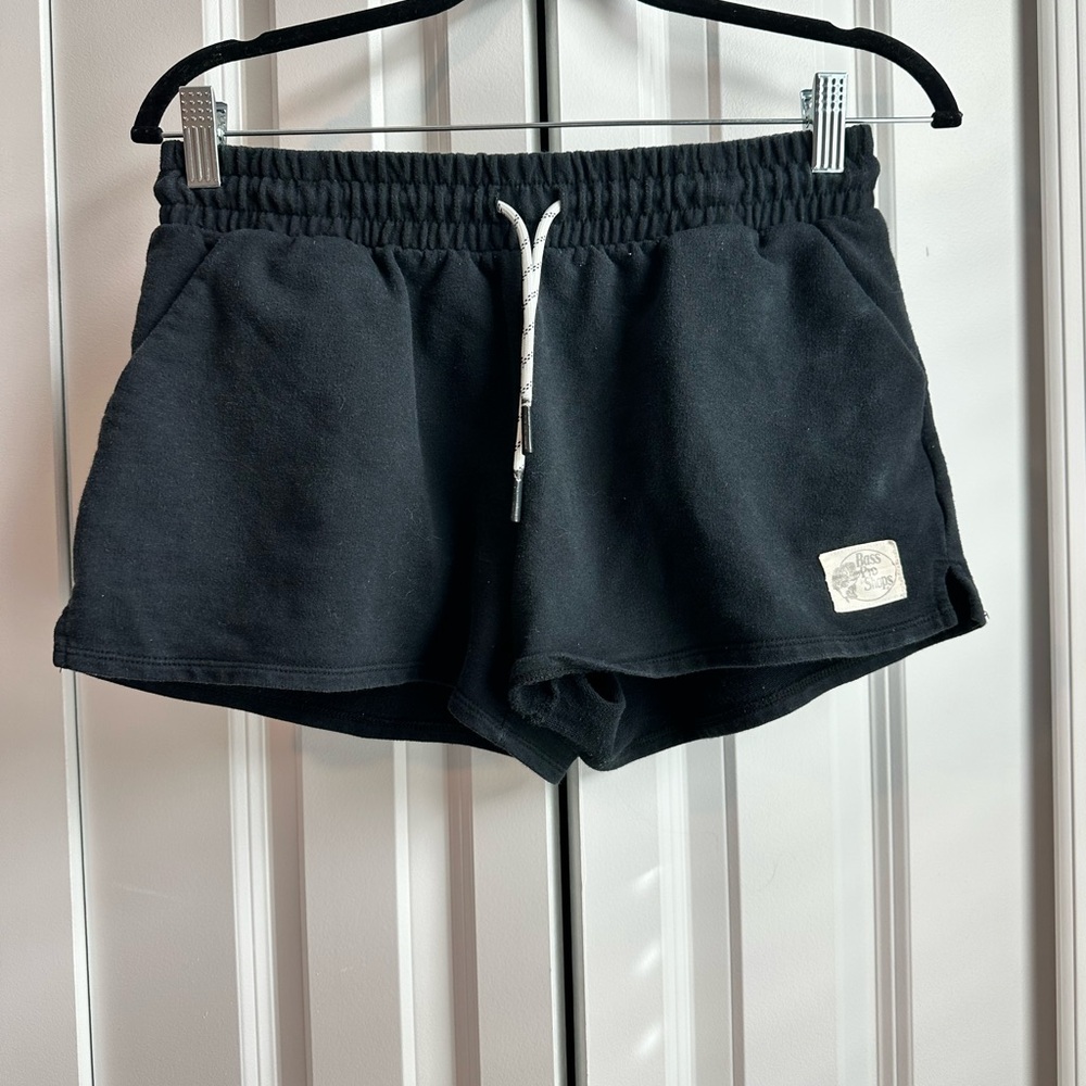 Bass Pro Shops Black Athletic Shorts